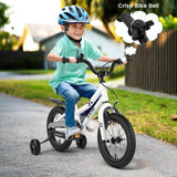 14 Inch Kid's Bike with 2 Training Wheels for 3 - 5 Years Old - Evolvate Pro