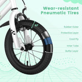 14 Inch Kid's Bike with 2 Training Wheels for 3 - 5 Years Old - Evolvate Pro