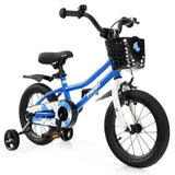 14 Inch Kid's Bike with 2 Training Wheels for 3 - 5 Years Old - Evolvate Pro