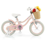 14" Kid's Bike with Training Wheels and Adjustable Handlebar Seat - Evolvate Pro