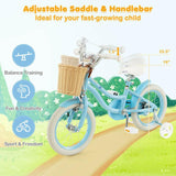 14" Kid's Bike with Training Wheels and Adjustable Handlebar Seat - Evolvate Pro