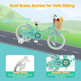 14" Kid's Bike with Training Wheels and Adjustable Handlebar Seat - Evolvate Pro