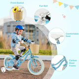 14" Kid's Bike with Training Wheels and Adjustable Handlebar Seat - Evolvate Pro