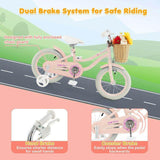 14" Kid's Bike with Training Wheels and Adjustable Handlebar Seat - Evolvate Pro