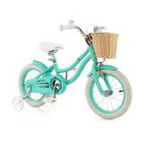 14" Kid's Bike with Training Wheels and Adjustable Handlebar Seat - Evolvate Pro