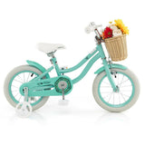14" Kid's Bike with Training Wheels and Adjustable Handlebar Seat - Evolvate Pro