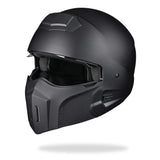 Detachable Chin Open Face helmet