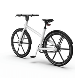 EcoRide White Commuter E-Bike - Aluminum Alloy Frame 350W