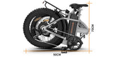 AOSTIRMOTOR 750W Foldable Fat Tire Electric Bike – Compact and Powerful Adventure Companion