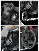 Off Road Fat Tire 500W Shimano 7 Speed E - Bike All Terrain - Evolvate Pro
