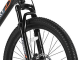 S24102 24-Inch Mountain Bike for Boys & Girls - Shimano 21-Speed, Dual Disc Brakes, Orange