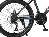 S24102 24-Inch Mountain Bike for Boys & Girls - Shimano 21-Speed, Dual Disc Brakes, Orange