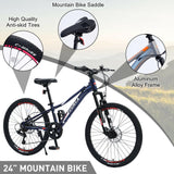 Mountain Bike for Girls and Boys Mountain 24 inch shimano 7-Speed bike - Evolvate Pro