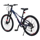 Mountain Bike for Girls and Boys Mountain 24 inch shimano 7-Speed bike - Evolvate Pro