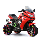 12V Girls Electric Motorcycle, Battery Rechargeable 3 Wheels With Light Wheels - Evolvate Pro