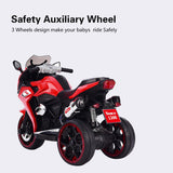 12V Girls Electric Motorcycle, Battery Rechargeable 3 Wheels With Light Wheels - Evolvate Pro
