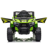 12V Kids Ride On Mini UTV, Electric Car With Front LED Lights And Horn, Single Seat With A Safety Belt, Forward/Reverse Function - Evolvate Pro