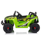 12V Kids Ride On Mini UTV, Electric Car With Front LED Lights And Horn, Single Seat With A Safety Belt, Forward/Reverse Function - Evolvate Pro