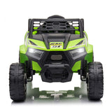 12V Kids Ride On Mini UTV, Electric Car With Front LED Lights And Horn, Single Seat With A Safety Belt, Forward/Reverse Function - Evolvate Pro