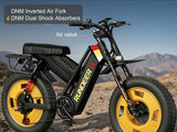 Rundeer Attack 11 Moped Style Electric Bike