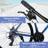 24 Speed Hybrid Bike Disc Brake 700C Road Bike For Men & Women City Bicycle - Evolvate Pro