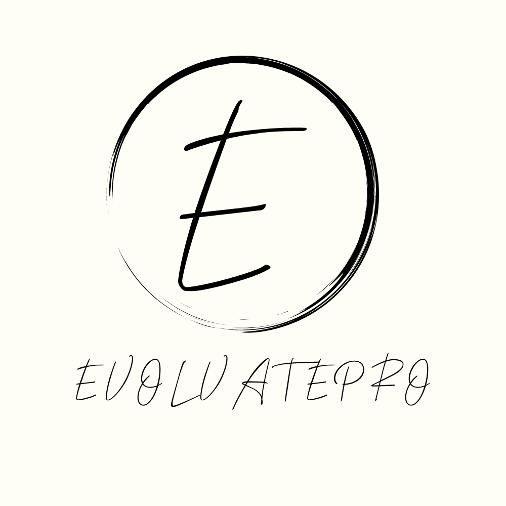 Logo Description: The **Evolvate Pro Gift Card** showcases a stylized logo with a prominent, handwritten "E" encased within a rough, circular brushstroke. Beneath this circle, the brand name "EVOLVATE PRO" is elegantly penned in a matching handwritten font. The backdrop features a light cream color, ideal for branding products such as e-scooters and e-bikes.
