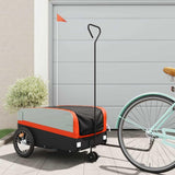 Bike Trailer Black and Orange 99.2 lb. Iron - Evolvate Pro