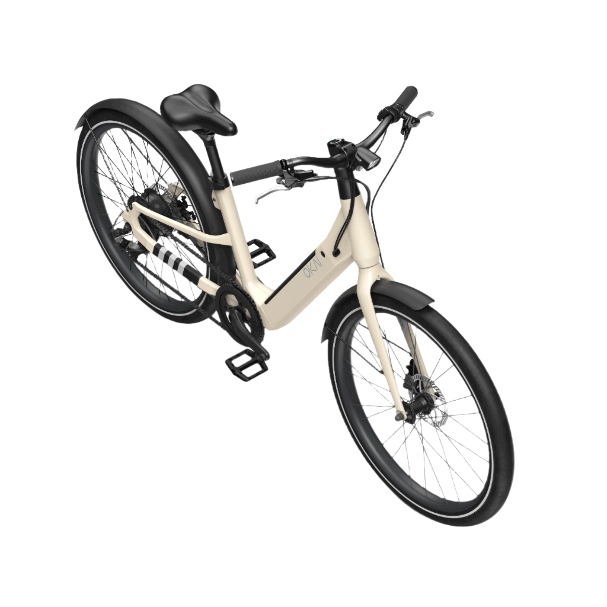 EB40 Stride Electric Bike w/40 Miles Max Operating Range and 25 mph Max Speed - Desert Sand
