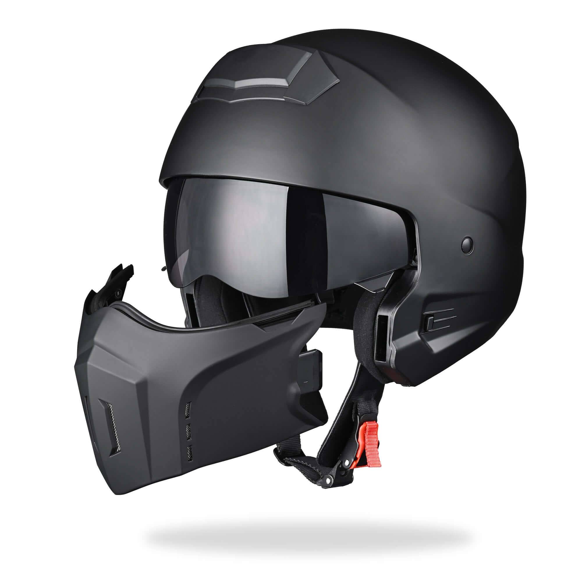 Detachable Chin Open Face helmet