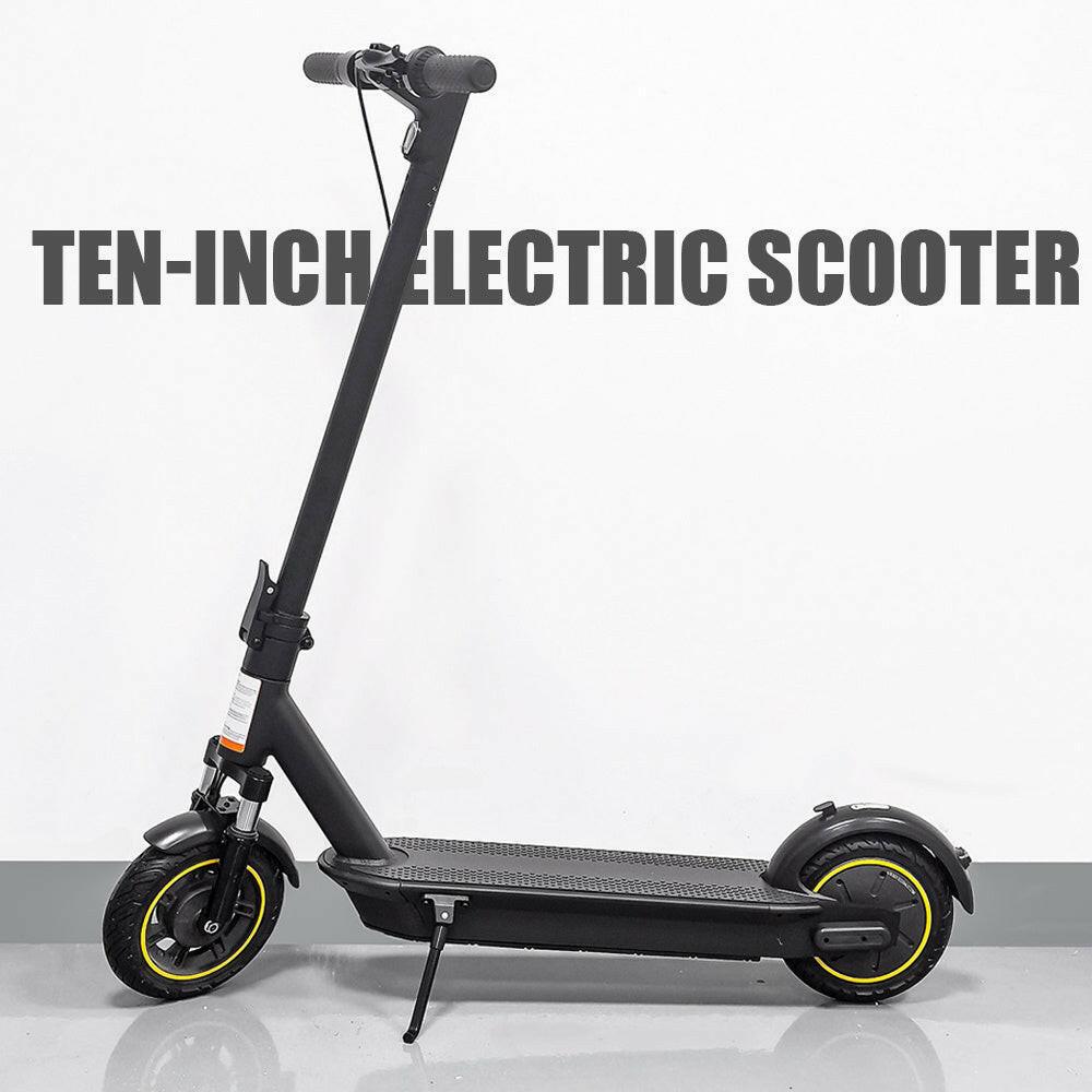 Electric Scooter Adults up to 20 MPH & 30 - 35 Miles Folding Scooter for Adults with Double Braking System and W. Capacity 250lbs, UL Certified 500W with App - Evolvate Pro