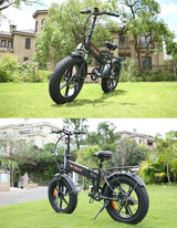 ENGWE EP-2PRO 48V13Ah 45km/h 20 Inch Fat Tire 750W Mountain E-Bike - Evolvate Pro