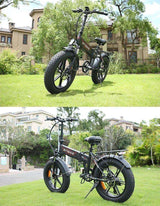 ENGWE EP-2PRO 48V13Ah 45km/h 20 Inch Fat Tire 750W Mountain E-Bike - Evolvate Pro