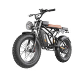 GT02 Pro Fat Tires Off Road Electric Bike 1400W Powerful Motor 7 Speed - Evolvate Pro
