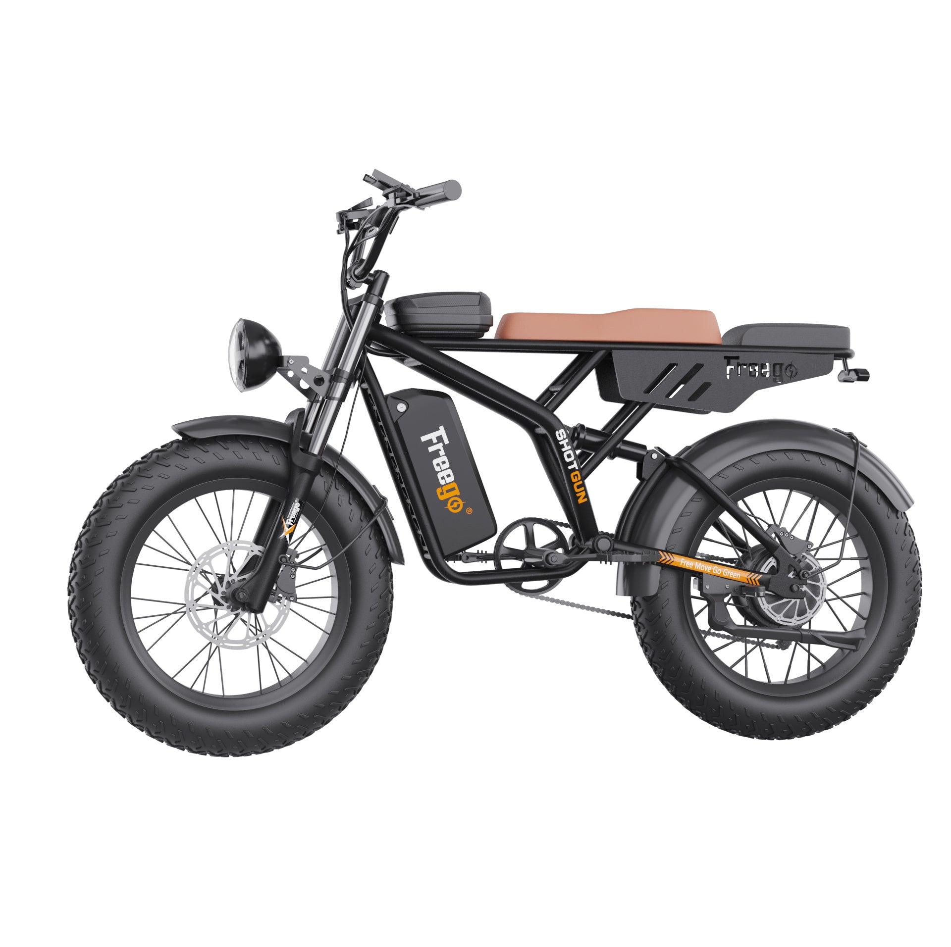 GT02 Pro Fat Tires Off Road Electric Bike 1400W Powerful Motor 7 Speed - Evolvate Pro