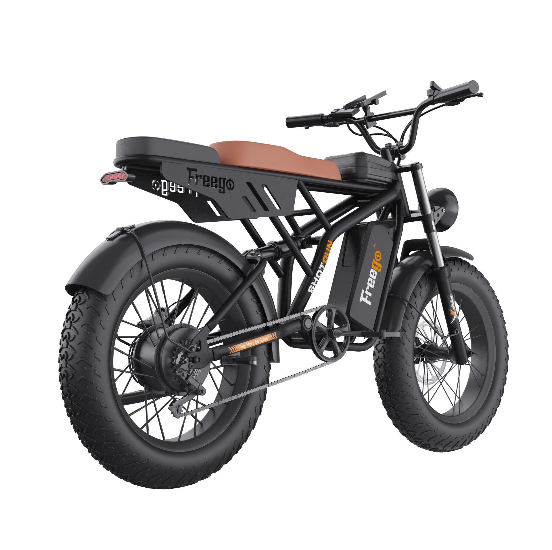 GT02 Pro Fat Tires Off Road Electric Bike 1400W Powerful Motor 7 Speed - Evolvate Pro