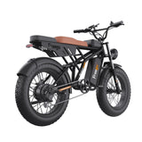 GT02 Pro Fat Tires Off Road Electric Bike 1400W Powerful Motor 7 Speed - Evolvate Pro