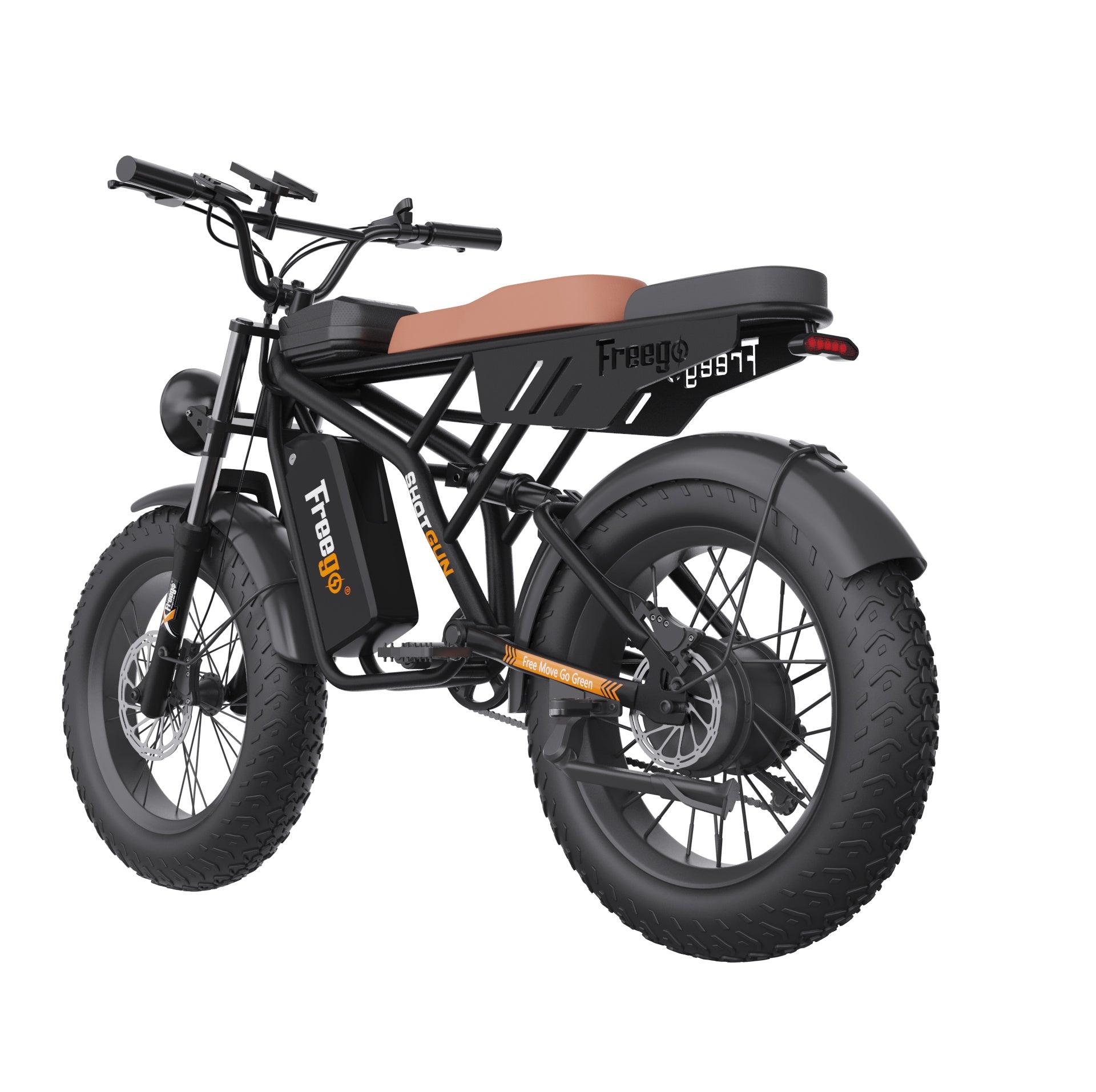 GT02 Pro Fat Tires Off Road Electric Bike 1400W Powerful Motor 7 Speed - Evolvate Pro