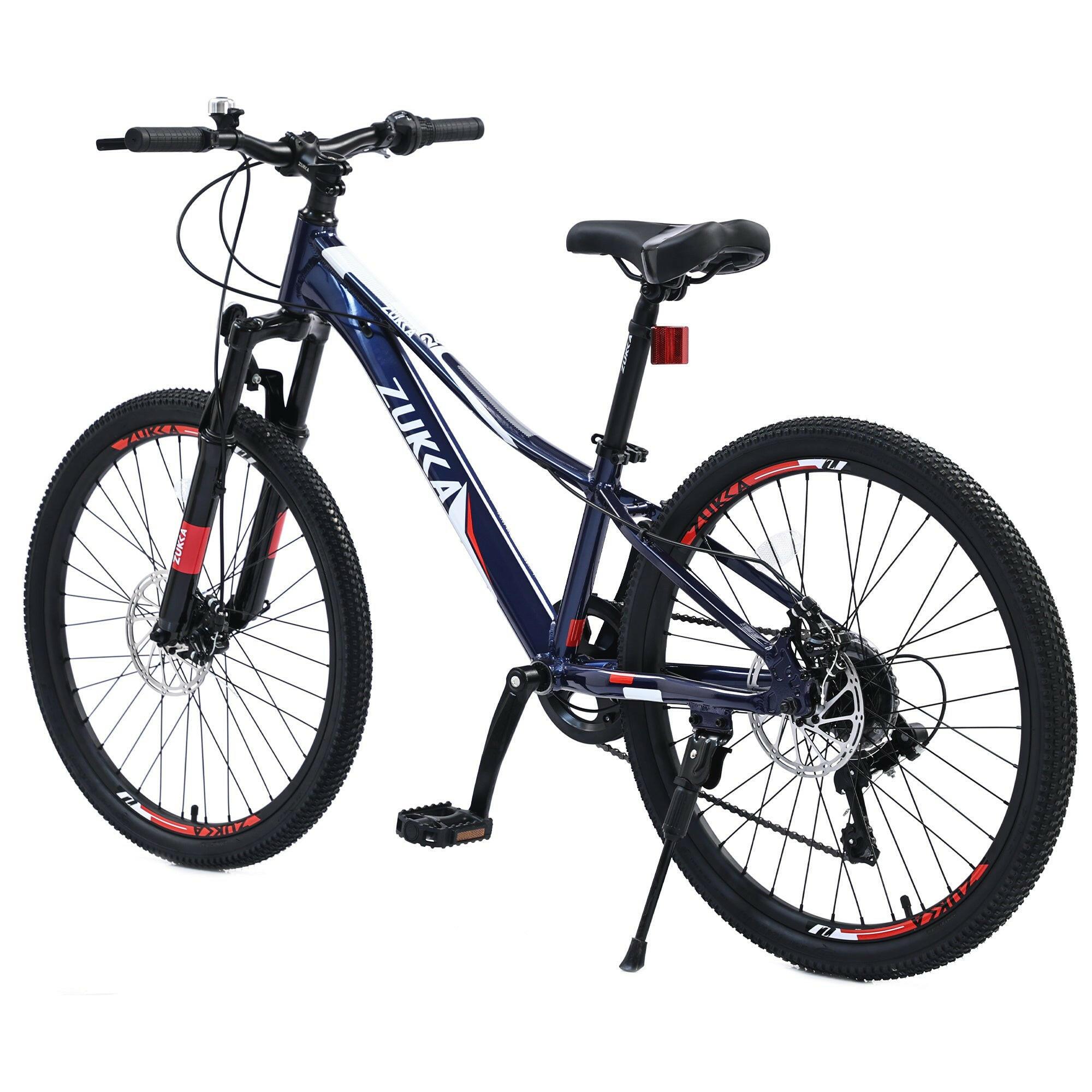 Mountain Bike for Girls and Boys Mountain 24 inch shimano 7-Speed bike - Evolvate Pro